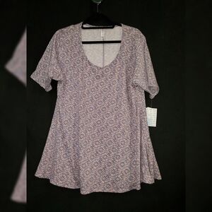 LuLaRoe Purple Perfect Tee XL